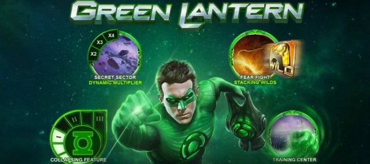 News Green Lantern Slot at Playtech