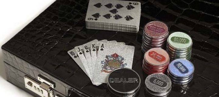 Most Expensive Golden Poker Set