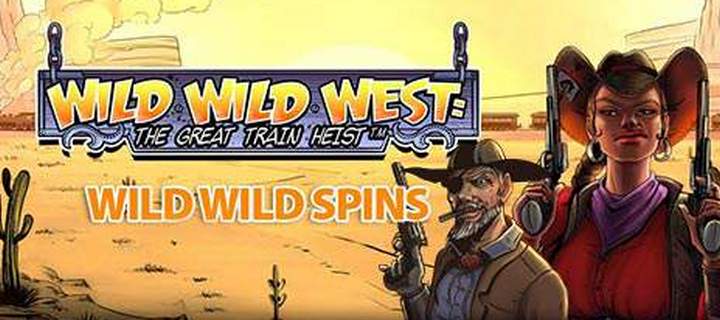 Play Wild Wild West slots at Jackpot Mobile Casino and Get Monday Bonuses