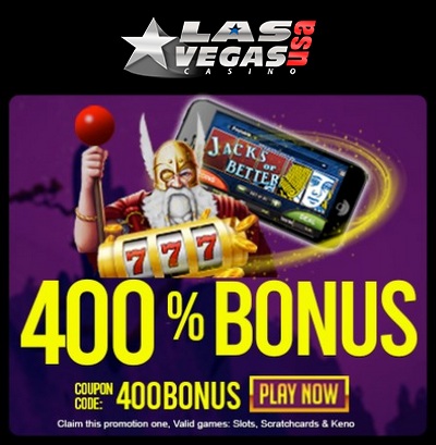 Welcome Bonus $10000 from Las Vegas USA Casino