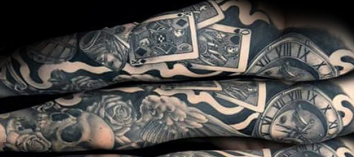 90 Playing Casino Tattoos – Lucky Ideas, part 1/3