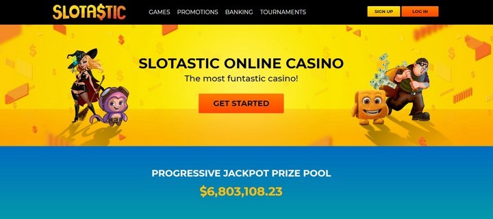 Slotastic Casino with Profitable Welcome Bonus
