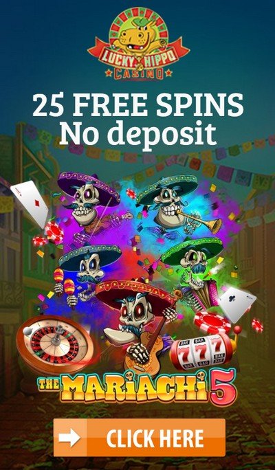 25 Free Spins for New Players at Lucky Hippo Casino