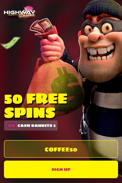 50 Free Spins - No Deposit Bonus at Highway Casino