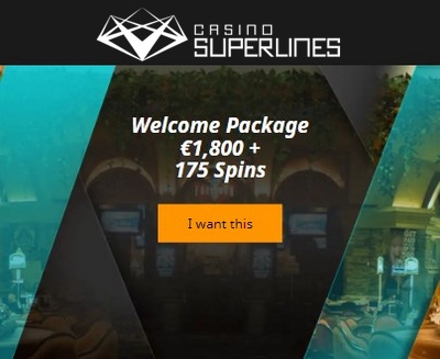 Welcome Bonus at Casino Superlines