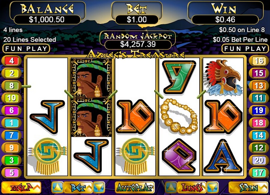 Free aztec slot machine