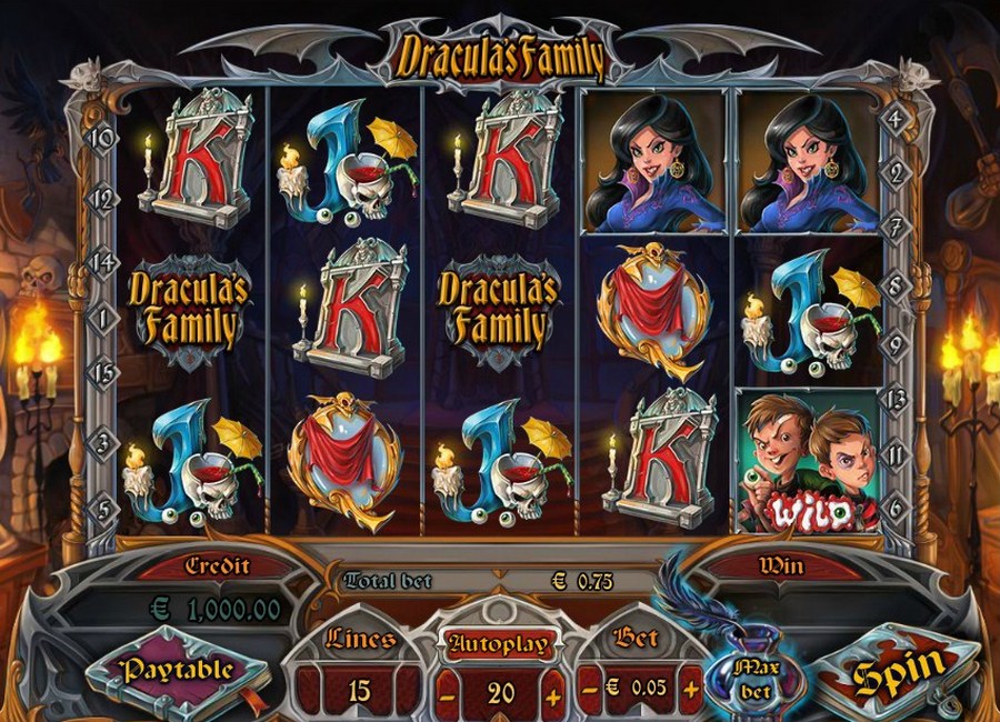 Dracula s family игровой автомат слоты с джекпотом в вавада