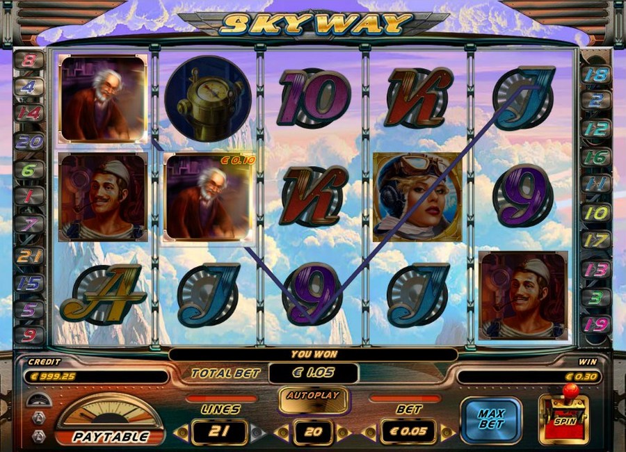 Sky Way Slot Machine