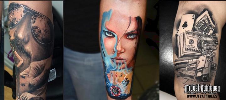 21 exciting gambling tattoos