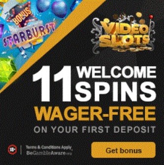 11 Free Spins at Videoslots Casino