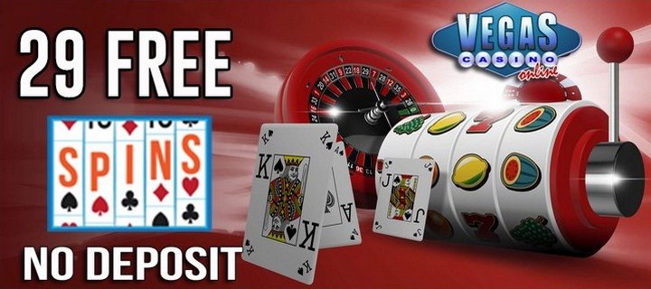 29 Free Spins at Vegas Casino Online