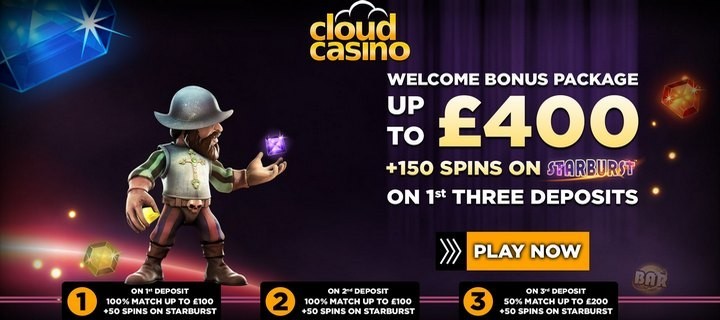 Cloud Casino banner
