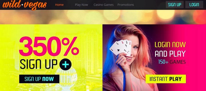 Wild Vegas Casino with 25 Free Spins